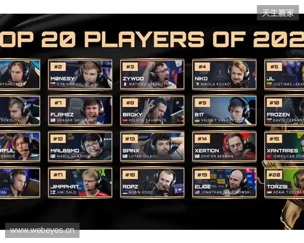 HLTV 2025年度最佳选手TOP12：mezii