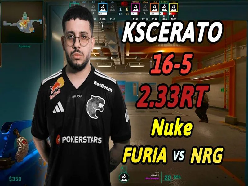 BLAST鹿特丹公开赛2026：涉险过关，FURIA 2-1 NRG